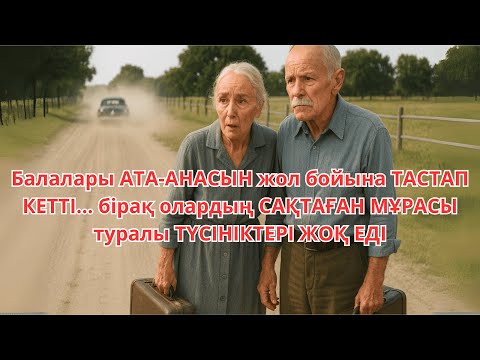 Видео: Балалары АТА-АНАСЫН жол бойына ТАСТАП КЕТТІ бірақ олардың САҚТАҒАН МҰРАСЫ туралы ТҮСІНІКТЕРІ ЖОҚ ЕДІ