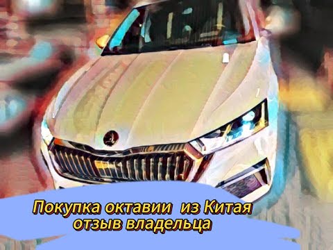 Видео: Октавия из Китая,покупка и отзыв владельца!
