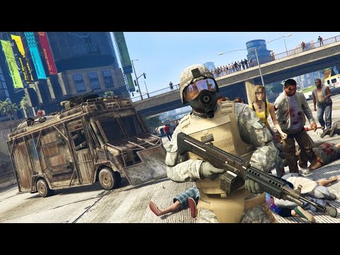 Видео: ЗОМБИ В GTA 5 ►НЕОЖИДАННЫЕ ПОСЛЕДСТВИЯ► #4