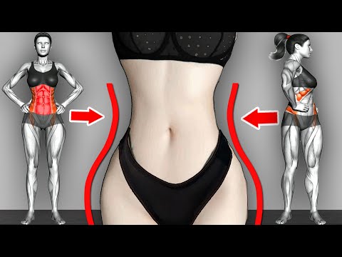 Видео: 2 Быстрая тренировка пресса стоя для тонкой талии и плоского живота