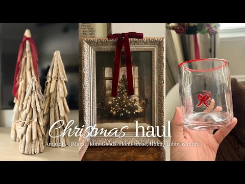 Видео: Рождественские товары 2025 года | Walmart, HomeGoods, Amazon, Hobby Lobby, HomeSense, TjMaxx и др...