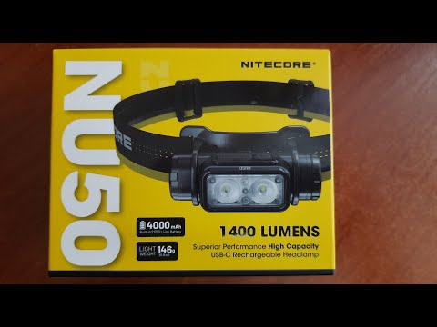 Видео: Мощный налобный фонарь Nitecore NU50 - обзор и тесты