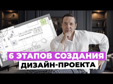 Видео: Технология проектирования интерьера: 6 этапов создания дизайн-проекта!