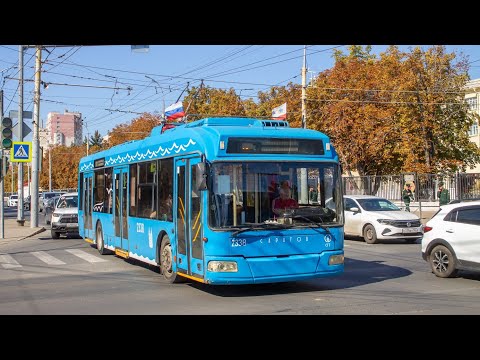 Видео: БКМ-321 2338 Маршрут №5А город Саратов 