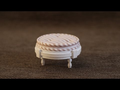 Видео: Банкетка. Миниатюра