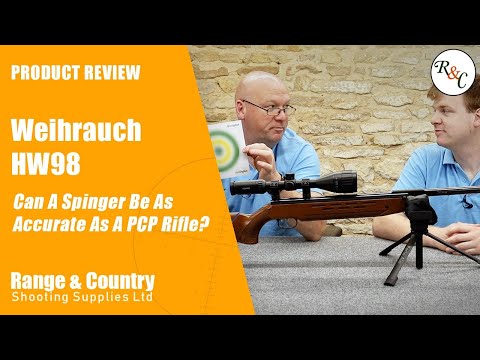 Видео: Может ли пружинная винтовка быть такой же точной, как пневматическая PCP-винтовка? - Weihrauch HW...
