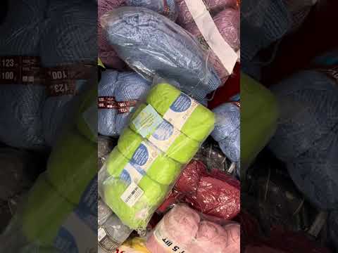 Видео: Мои  запасы пряжи  1 серия..