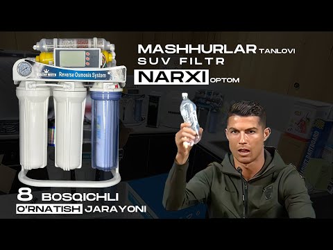 Видео: SUV FILTR NARXLARI VA O’RNATILISHI💦 | 8 BOSQICHLI | СУВ ФИЛЬТР НАРХЛАРИ ВА ЎРНАТИЛИШИ💦 | 8 БОСҚИЧЛИ