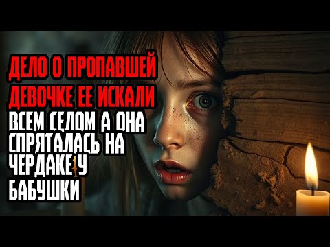 Видео: ДЕЛО О ПРОПАВШЕЙ ДЕВОЧКЕ ЕЕ ИСКАЛИ ВСЕМ СЕЛОМ А ОНА СПРЯТАЛАСЬ НА ЧЕРДАКЕ У БАБУШКИ