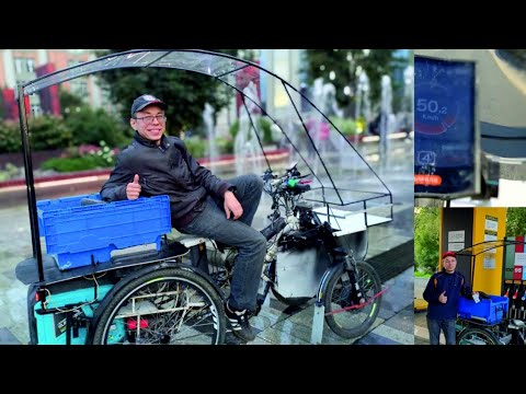 Видео: Гибридный велосипед из будущего!!