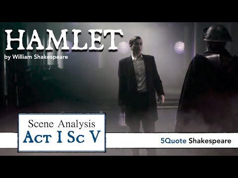 Видео: Анализ «Гамлета»: Акт 1, Сцена 5