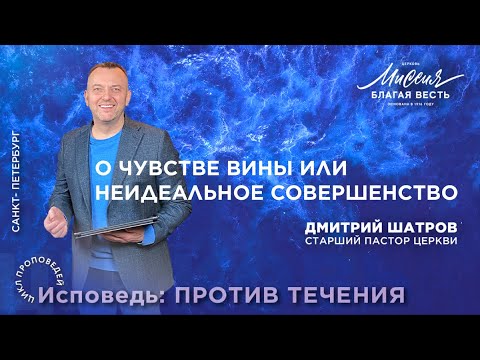 Видео: Дмитрий Шатров. «О чувстве вины или неидеальное совершенство»