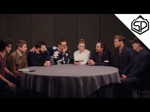Видео: Круглый стол каста "Мстители: Финал" | Интервью с шестёркой оригинальных Мстителей