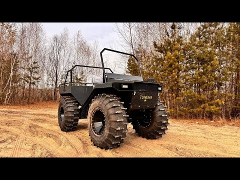 Видео: Испытание на воде модель ТУНДРА НЕКСТ