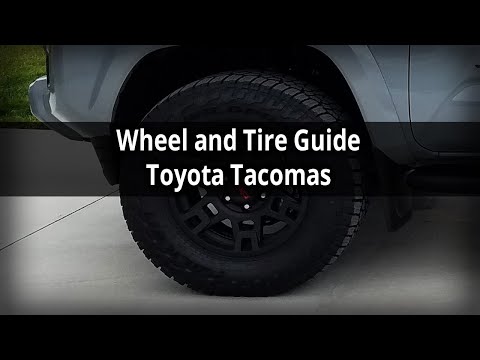 Видео: Как выбрать шины и диски для Toyota Tacoma