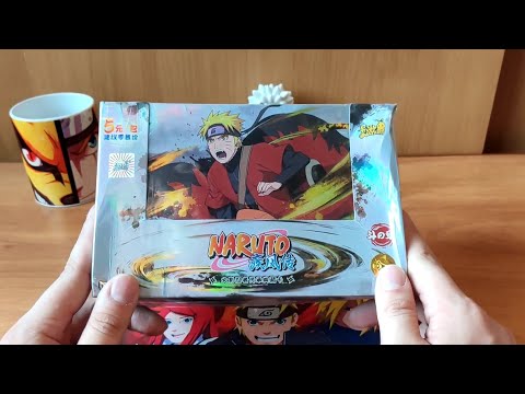 Видео: Распаковка коллекционных карточек по Наруто #54 - Naruto Kayou Ч.2