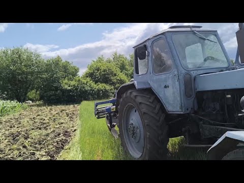 Видео: Испытание дисковой бороны АГД 1.8