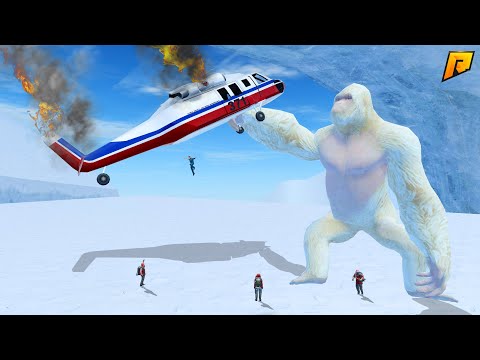 Видео: СНЕЖНЫЙ ЧЕЛОВЕК! СПАСАТЕЛИ НЕ СМОГЛИ ПОМОЧЬ ТУРИСТАМ | CRMP