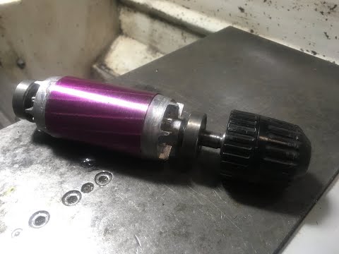 Видео: Резьба на якоре для сверлильного патрона. #токарка #токарныеработы