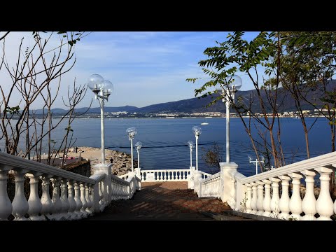 Видео: Геленджик 08.11.2025. Самая красивая набережная и сосновый бор.