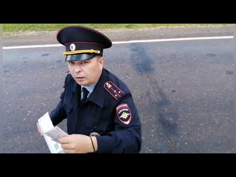 Видео: Беспредел ДПС РБ, вот так они реагирую на негабарит.