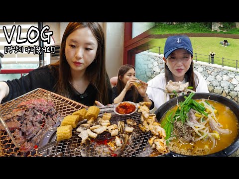 Видео: SUB) Gwangyang Bulgogi и угорь на гриле... И Soju с пивом 🍺 (ft.Drone Filming)ㅣHamzy Vlog