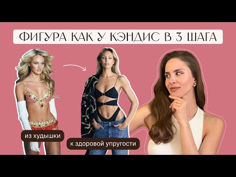 Видео: КАК НАРАСТИТЬ МЫШЦЫ ХУДОЙ ДЕВУШКЕ? Фаза СУПЕРКОМПЕНСАЦИИ. Пример модели VS Кэндис Сванепул