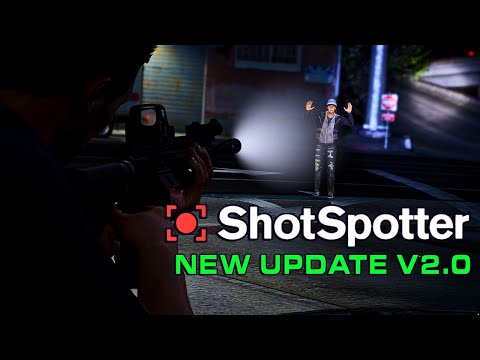 Видео: Новое обновление ShotSpotter v2.0 — отличный набор выносок для LSPDFR