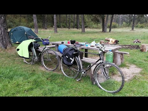 Видео: Велопоход на ретро велосипедах "ЗИС" и "ЗИЛ"