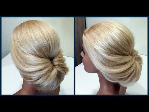 Видео: Легкий вариант для создания самой себе Вечерней Прически.Fast, light evening hairstyle for yourself