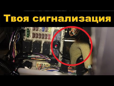 Видео: Как отключить сигнализацию или метку