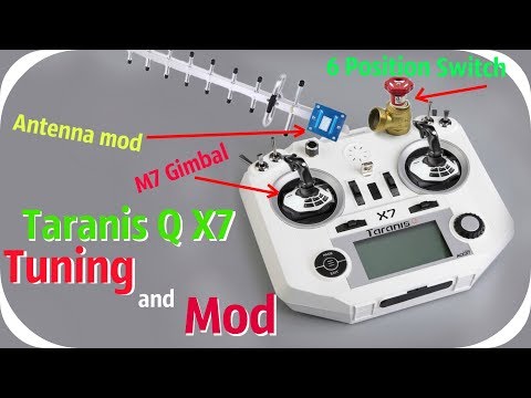 Видео: Затюнил Тараньку! M7 Hall Gimbal, 6 Position Switch, antenna mod.