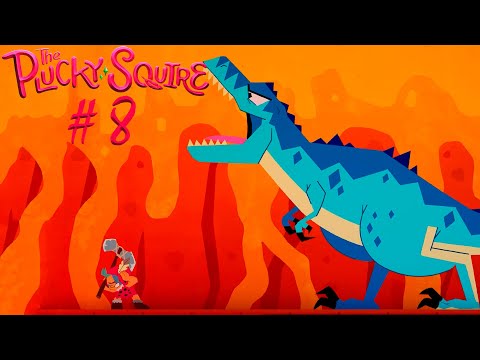 Видео: Вулкан динозавров // The Plucky Squire #8