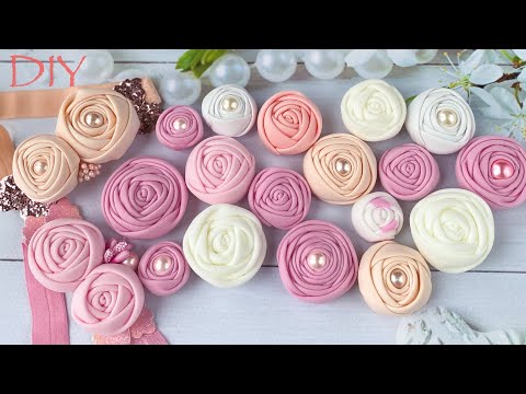 Видео: Зефирки Розочки из фоамирана Повязка на голову Eva foam sheets flowers DIY Roses foam flower