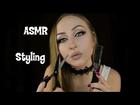 Видео: ASMR Styling / ASMR Hairdresser / АСМР Парикмахер / АСМР / role play ASMR / АСМР ролевая игра / ASMR