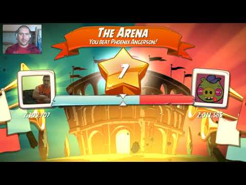 Видео: Angry Birds 2 Неудачный день для арены.. Bad day for the arena..