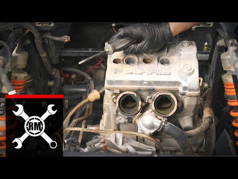 Видео: Ремонт двигателя Polaris RZR 900 | Часть 1: Снятие двигателя