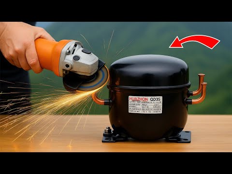 Видео: Никто этого не знает! Компрессоры для холодильников дают бесплатную горячую воду круглый год и экон