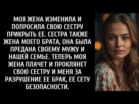 Видео: Жена изменила и попросила сестру прикрыть ее, она отказалась, Измена