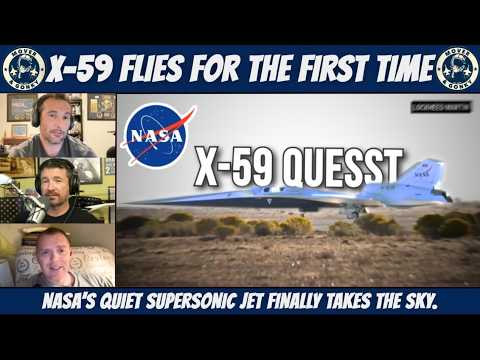 Видео: Сверхзвуковой реактивный самолет X-59 «Boomless» от NASA — сверхзвуковые путешествия для всех?