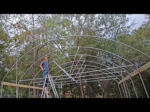 Видео: Установка туннеля высотой 20 x 20, часть 2