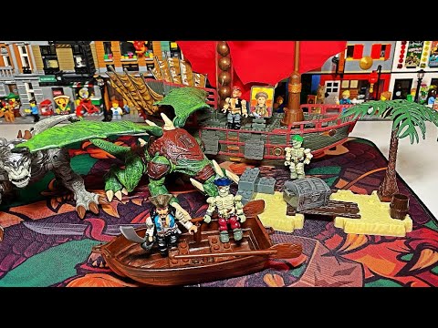 Видео: ПИРАТЫ И ДРАКОНЫ ОТ МЕГА БЛОКС ИЗ 2005 ГОДА