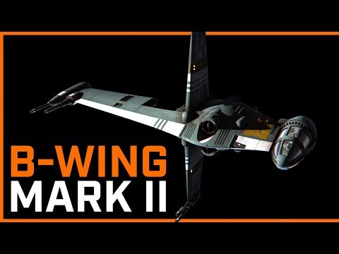 Видео: B-wing Mark 2: B-wing, созданный фанатами Сопротивления