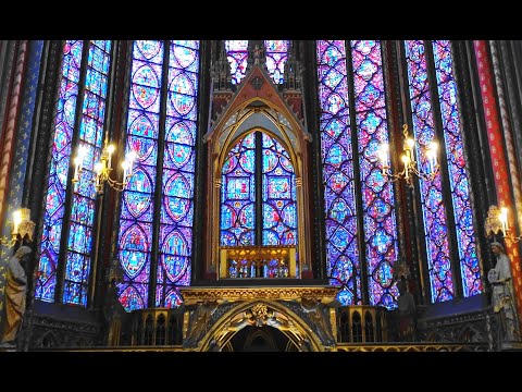 Видео: Париж. Сент - Шапель