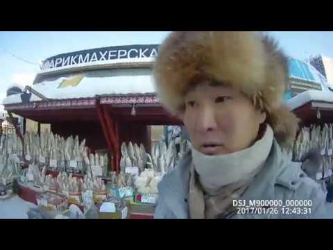 Видео: рыбный рынок Якутска + SAMURA! Yakutia