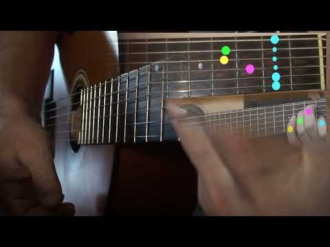 Видео: Как играть на гитаре песню «Лучший город Земли» о Москве - "Песня плывёт.."