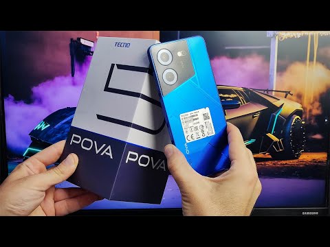 Видео: TECNO POVA 5 - СМАРТФОН В РОБО СТИЛЕ!