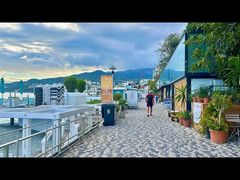 Видео: ЯЛТА ,что творится на Массандровском пляже  в не сезон