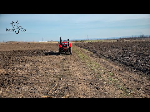 Видео: Оранка із новою системою охолодження Shifeng SF-354. Умер тракторець.