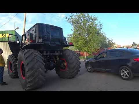 Видео: РЕАКЦИЯ ЛЮДЕЙ НА ЕРМАКА!!! ПЕРВЫЙ ВЫЕЗД СУПЕР УАЗа!!!